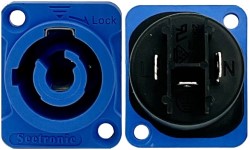 BLUE NEUTRIK INPUT SOCKET