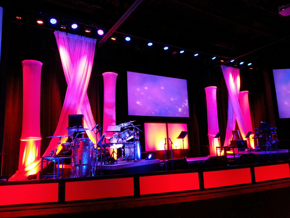 ADJ Lighting Revitalizes Highland Park Church