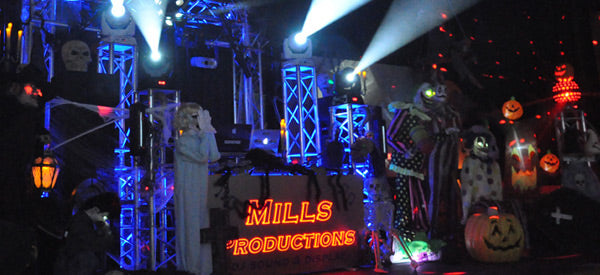 Mills Productions Bring Pure Lighting Excitement to Halloween Events!