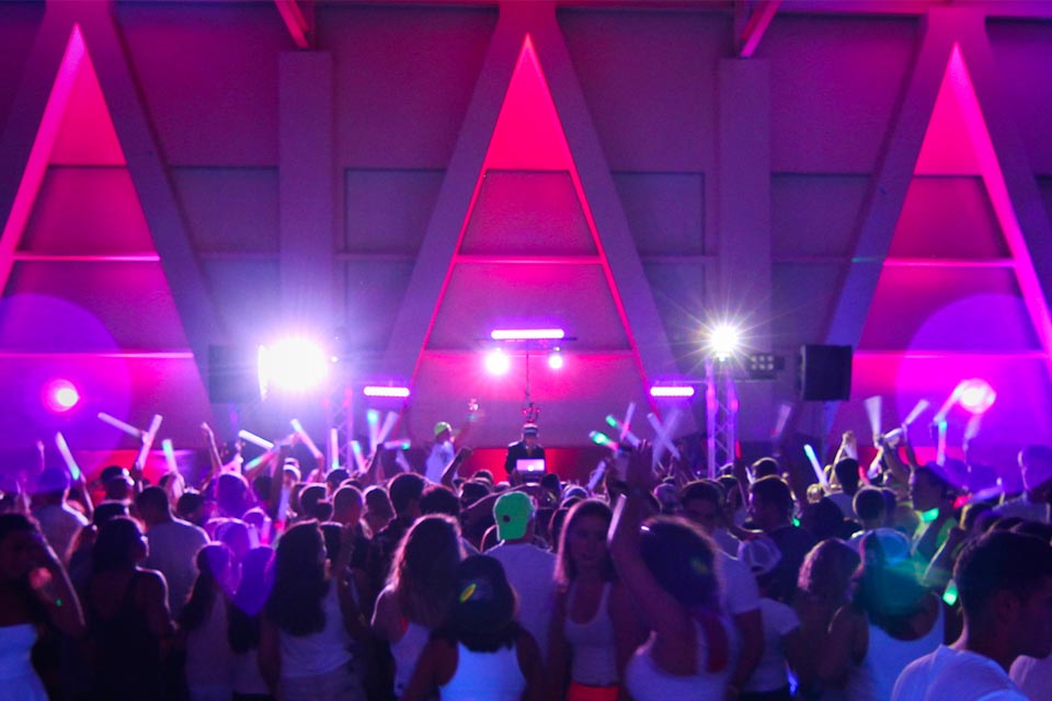 Designs By Lighting & ADJ Light Up Loyola Marymount University’s Annual  “Glow 2014” Party