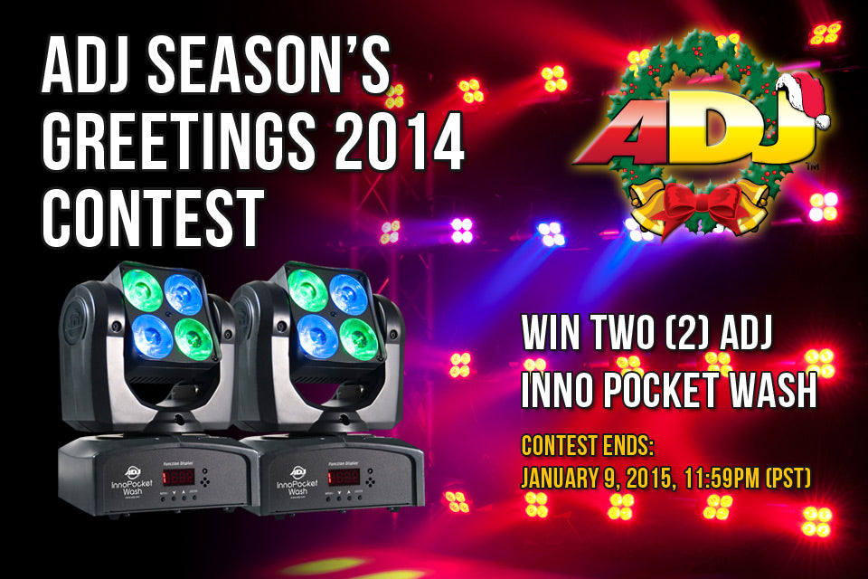 ADJ Season’s Greetings 2014 Contest