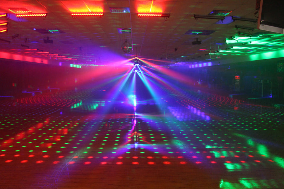 Roller Rink Produces Light Magic with ADJ