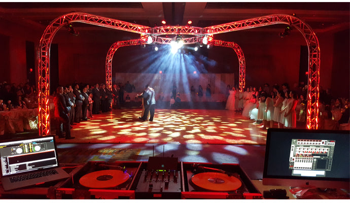 Impressive Light Show! Wedding WOW-FACTOR!