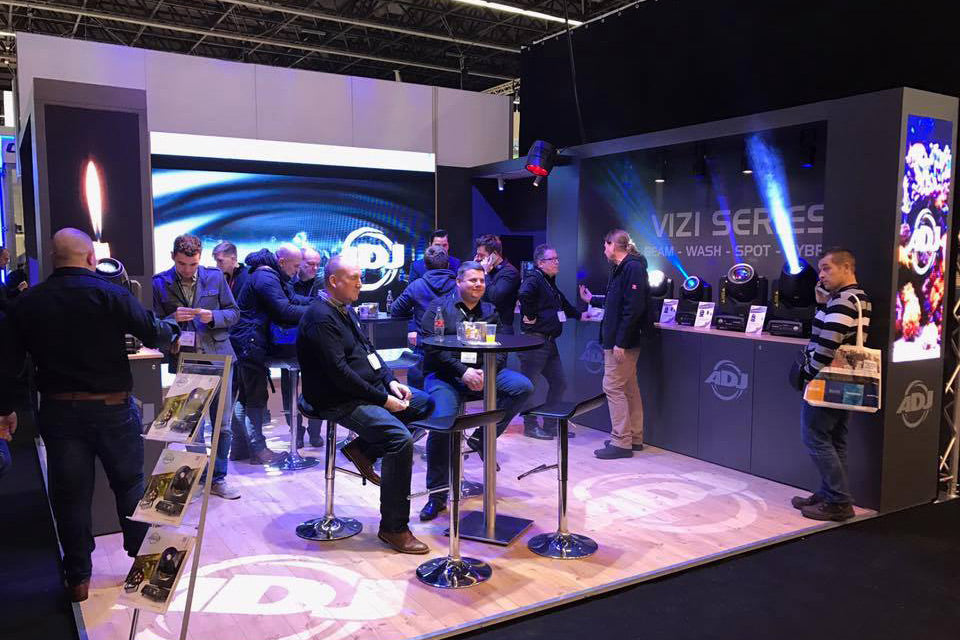ADJ Makes Big Impact At ISE 2017 in Amsterdam