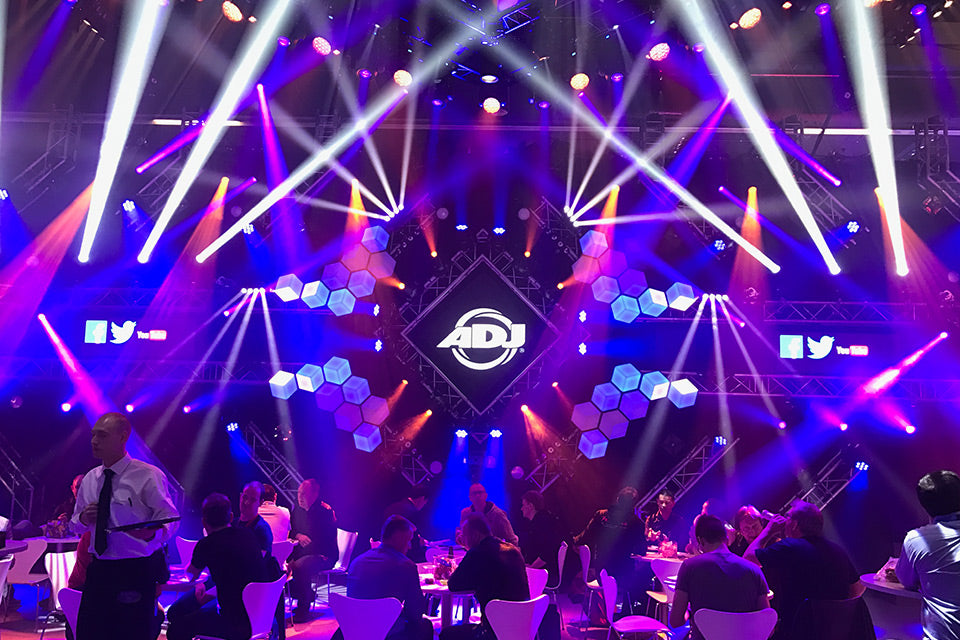 ADJ Unveils Stunning Lightshow & Launches New Entour Atmospheric Products at Prolight + Sound 2017