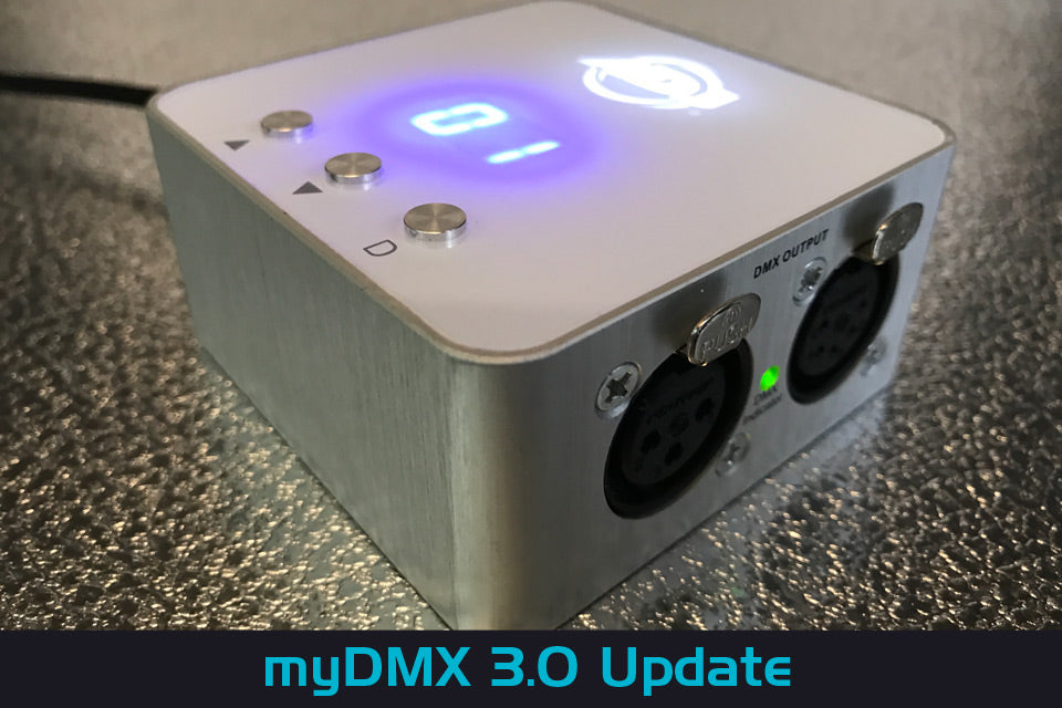 ADJ myDMX 3.0 Control Software Update