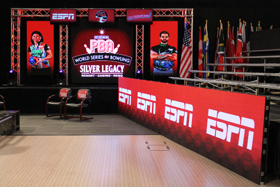 ADJ AV Panels Provide Backdrop For Televised Bowling Championship
