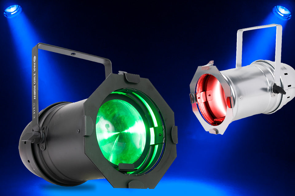 ADJ PAR Z120 RGBW & PAR ZP120 RGBW: Classic Par Can On the Outside, COB LED Technology On the Inside!
