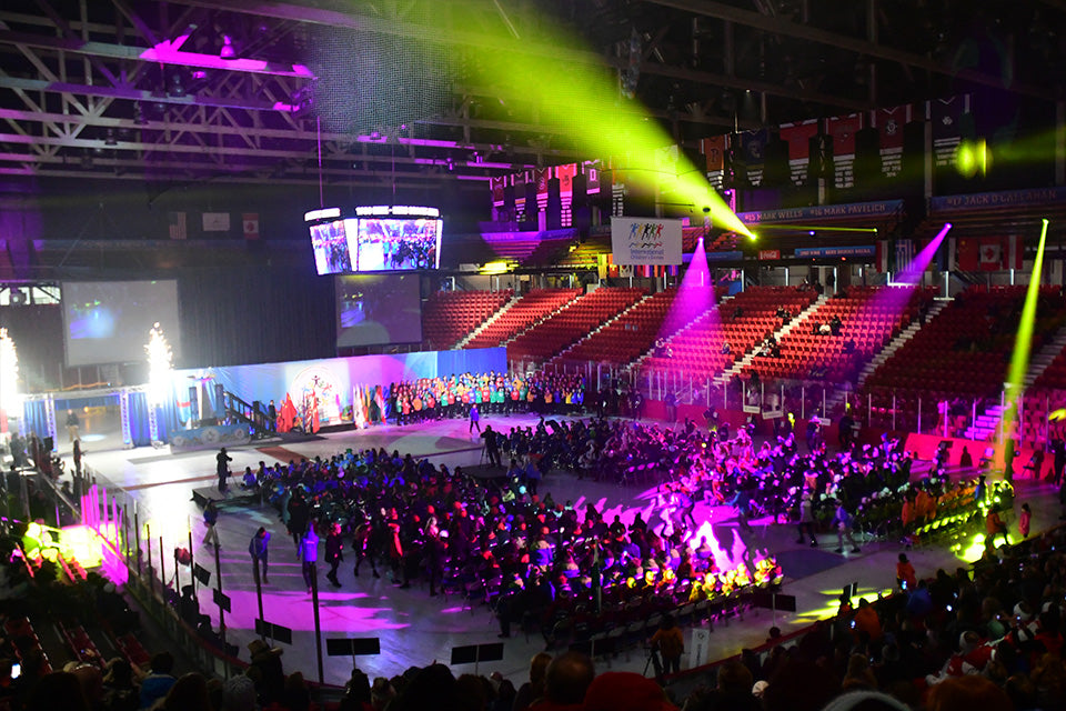 ADJ Goes For Gold at the International Children’s Winter Games