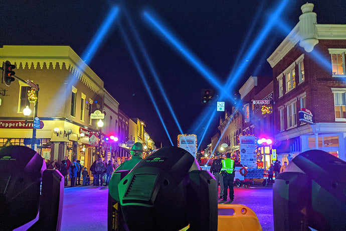 ADJ Fixtures Add Sparkle To Community Christmas Parade