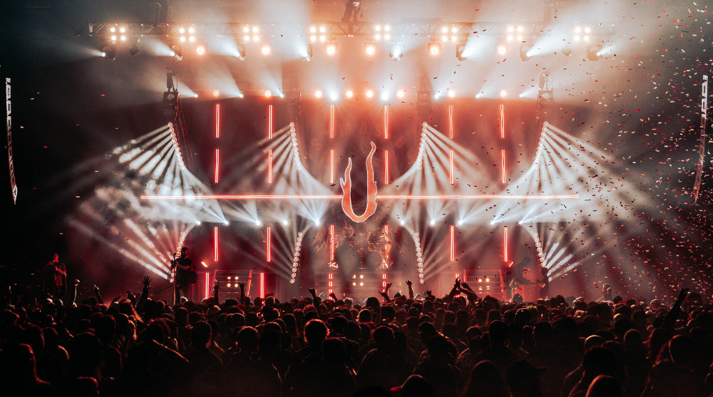 ADJ Fixtures Power Festive Fury for August Burns Red’s ‘Christmas Burns Red’ Home Town Celebration