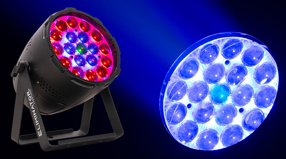 Motorized Zoom Meets Brilliant Color In The New Mega Par Z Wash From Eliminator Lighting