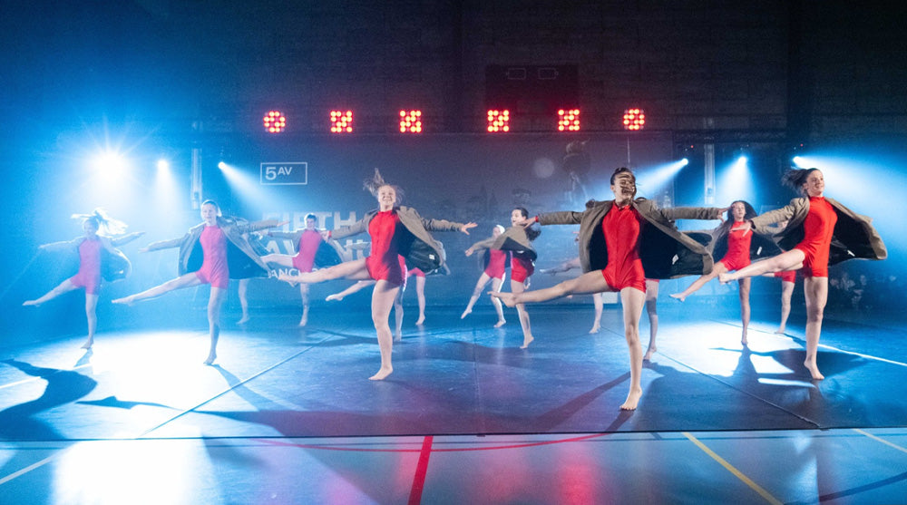 ADJ Vizi Beam CMY Fixtures Deliver Dynamic Impact for Fifth Avenue Dance Competition in Belgium