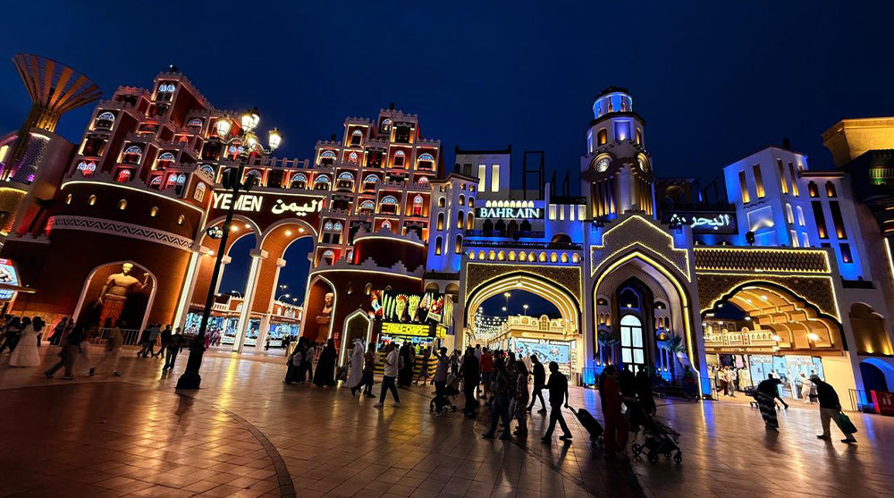 555 ADJ Encore LP5 IP Fixtures Transform Global Village Dubai for Landmark 30th Season