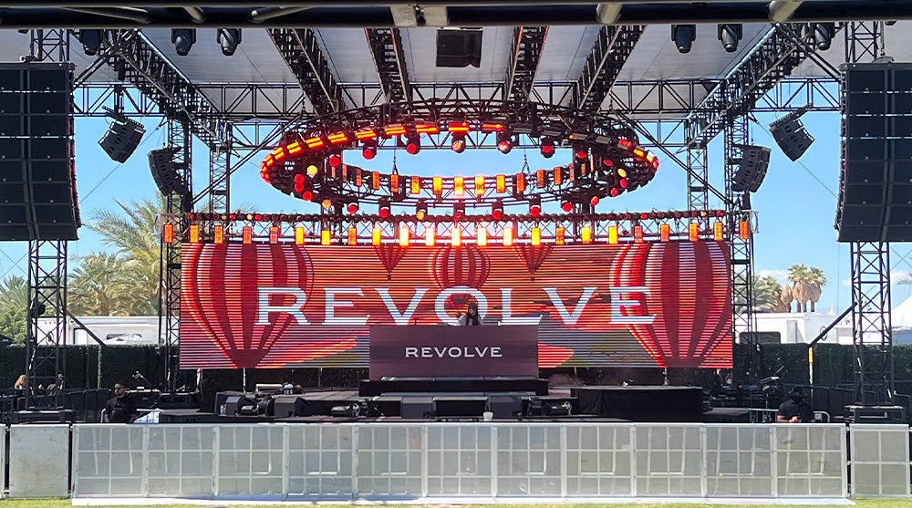 ADJ 40 HEX Panel IP Fixtures Bring Daylight Punch To REVOLVE Festival 2026