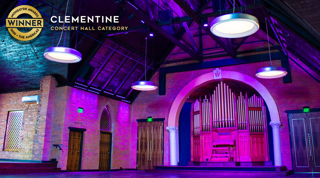 ADJ Lighting Helps Transform Historic Church Into ‘Clementine’, Nashville’s Newest Event Hall