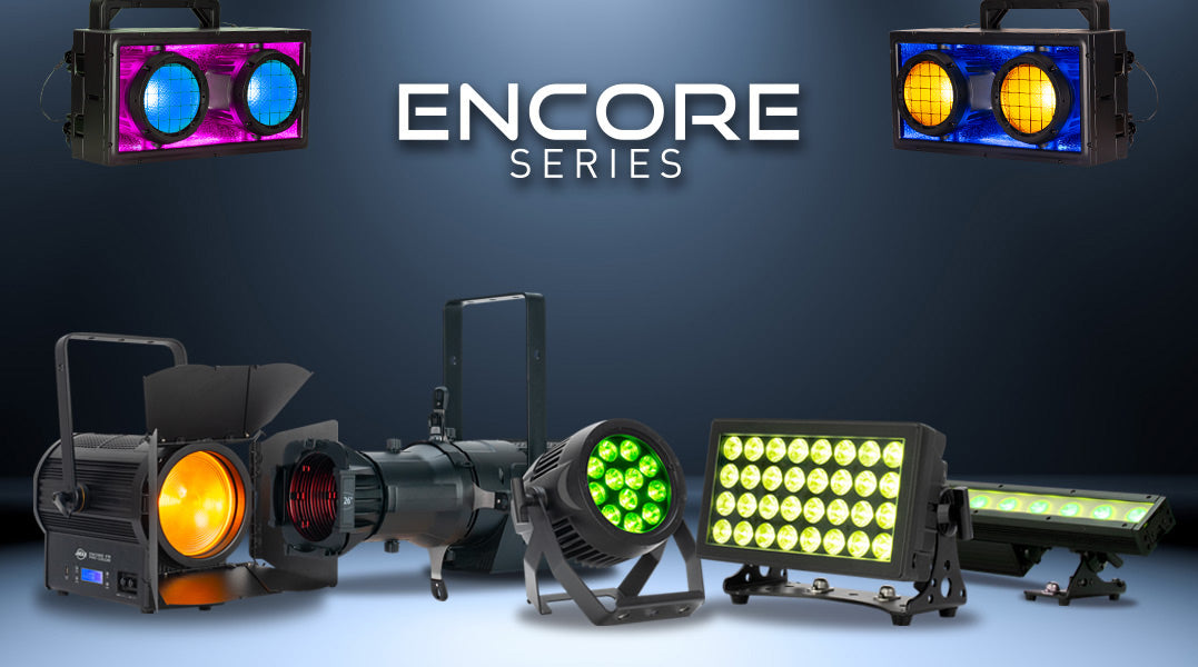 ADJ’s Encore Series: Professional LED-Powered Stage Lighting Fixtures