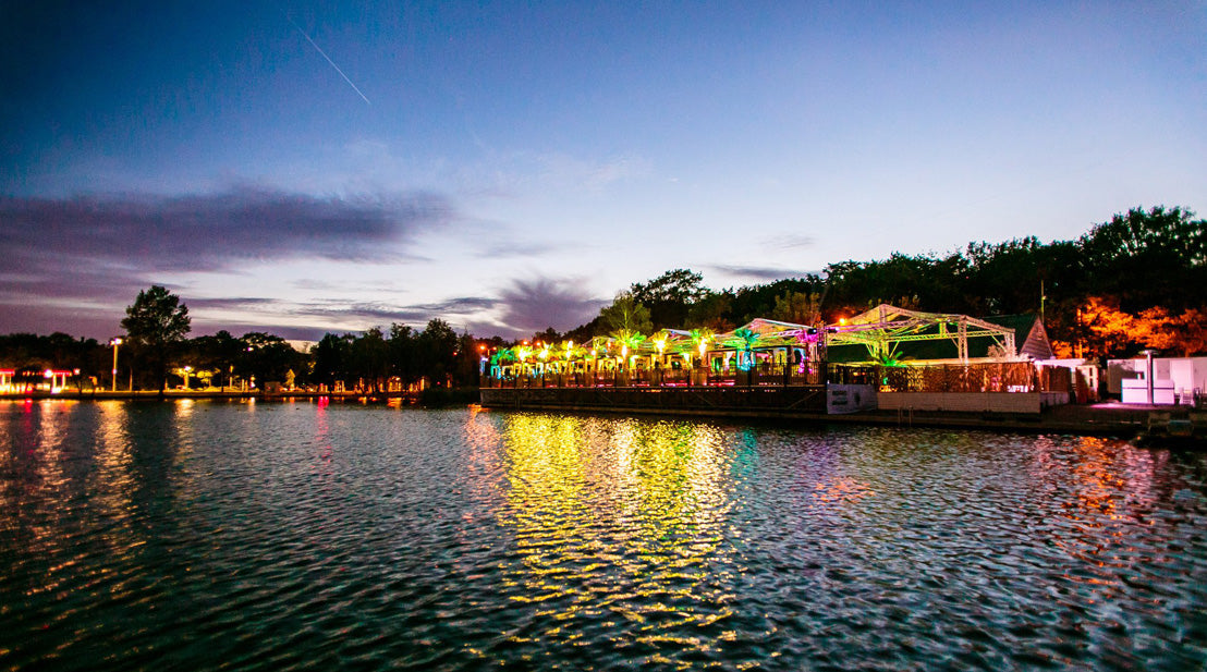 ADJ IP65-Rated Fixtures Illuminate Pop-Up Beach Club