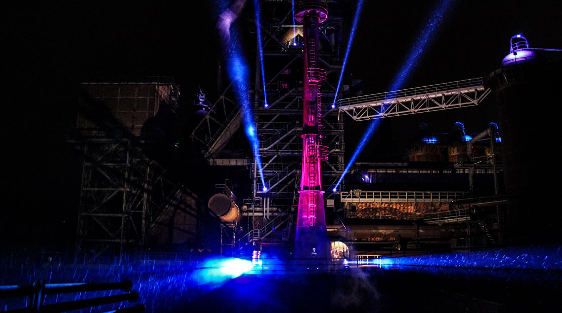ADJ Lighting Transforms Post-Industrial Park Into Virtual Festival Stage For Julian Jordan Livestream