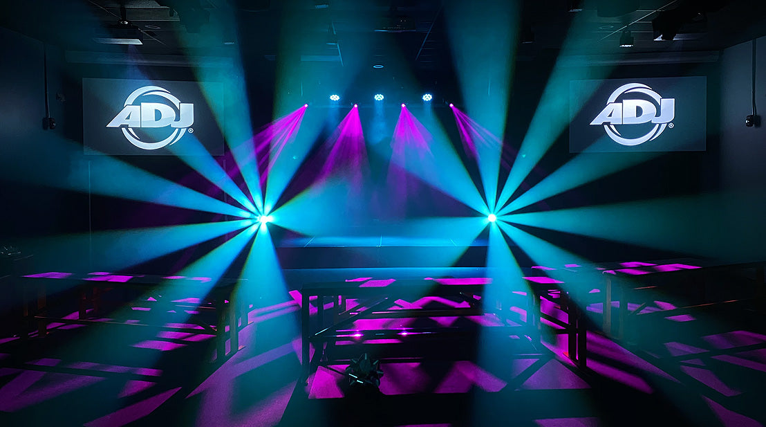 Complete Rig of ADJ LED-Powered Fixtures Transforms Church’s Elementary Space Into Full-on Fun Factory!