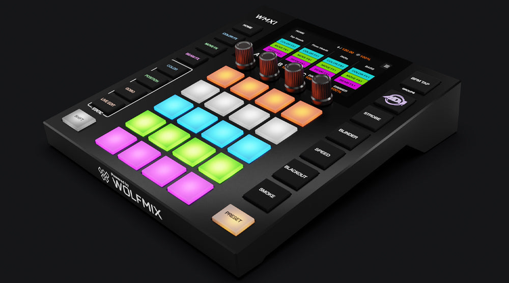 Same Intuitive WOLFMIX Workflow. Refined for What’s Next: Introducing the ADJ WMX1 Mk3