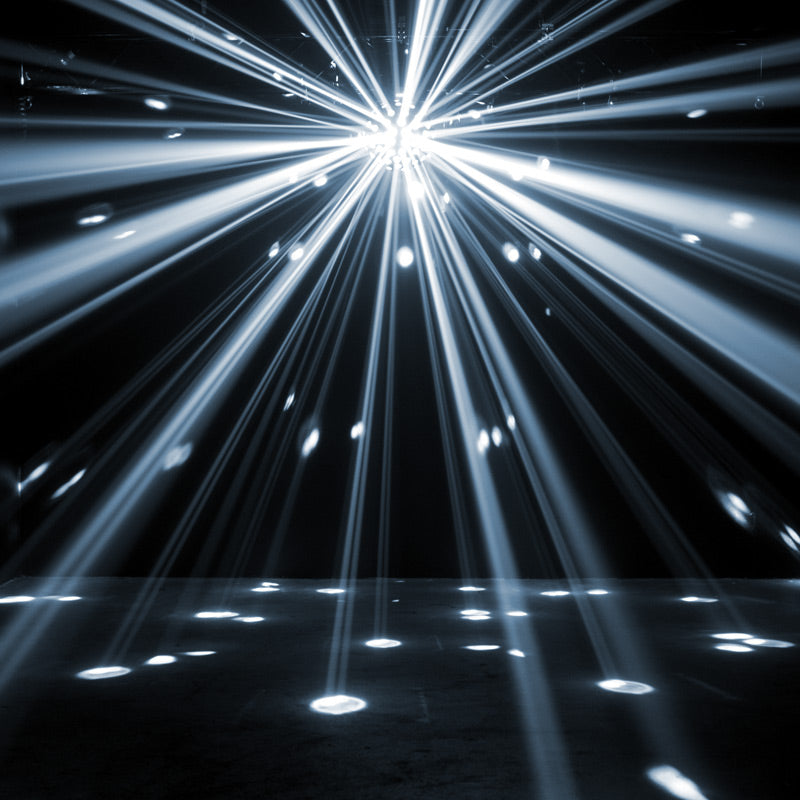 ADJ Starburst with 5x 15W HEX colored LEDs in a sphere effect