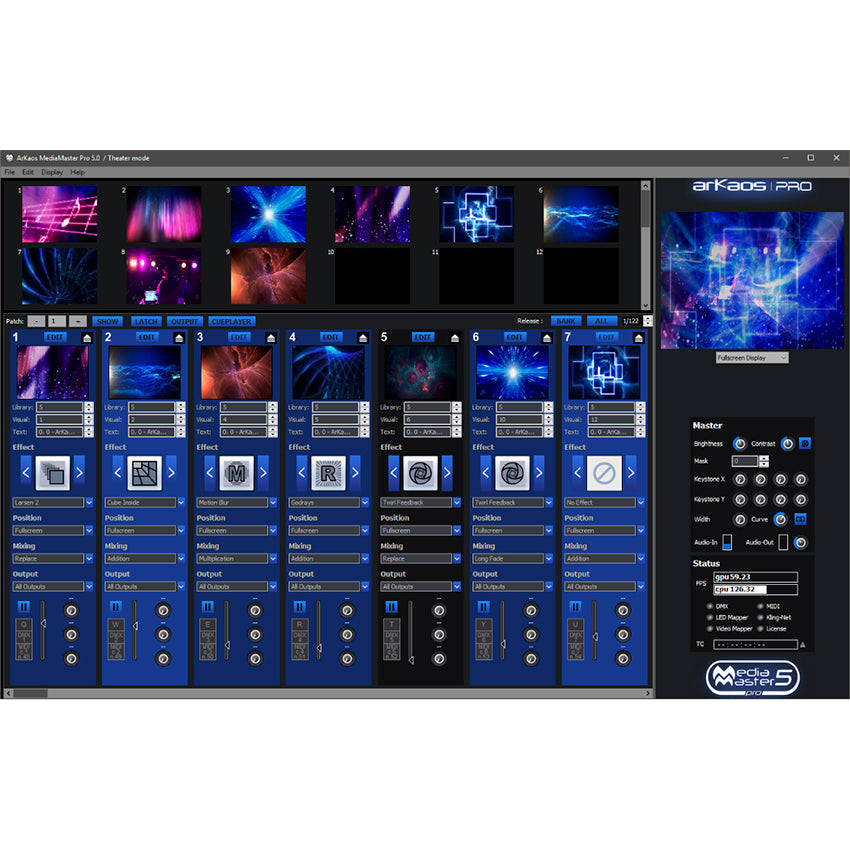 ArKaos Media Master Pro 5 (Backup License)