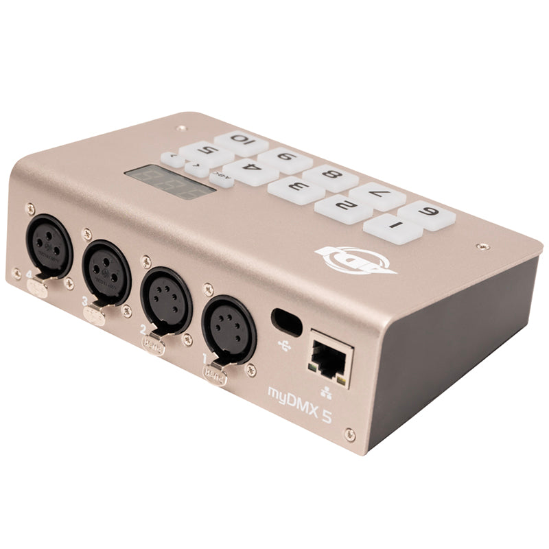 ADJ myDMX 5 - DMX Lighting Control Software for PC and Mac