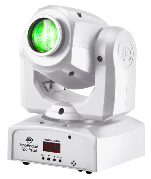 LED Mini Moving Head in a White Casing