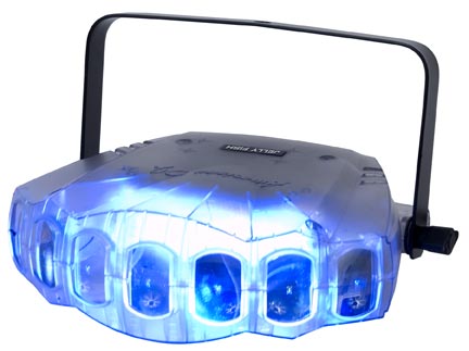 American DJ's Jellyfish RGBW Effect with Clear Case- 2 Effects in 1