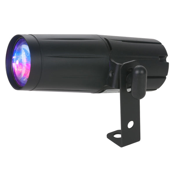 ・スポットライト ADJ PINSPOT LED QUAD DMX 8W Quad RGBW LED DMX Pinspot