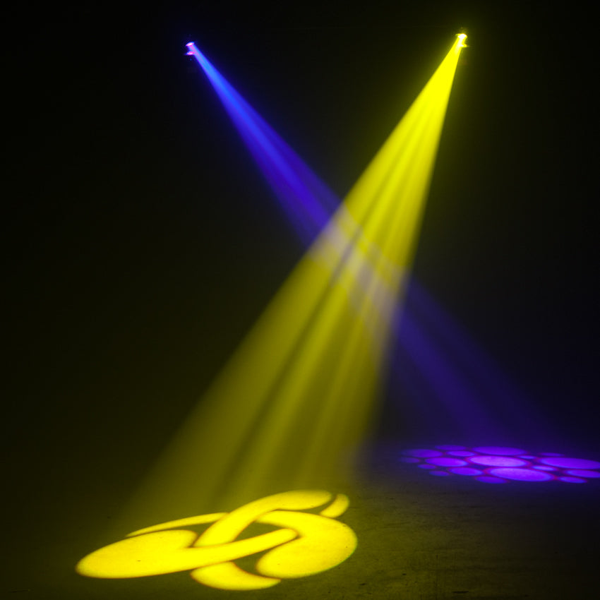 12-Watt LED DMX Flat Mirrored Scanner