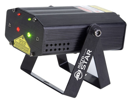 ADJ Micro Galaxian Laser Unit - Produces Over 200 R/G Beams