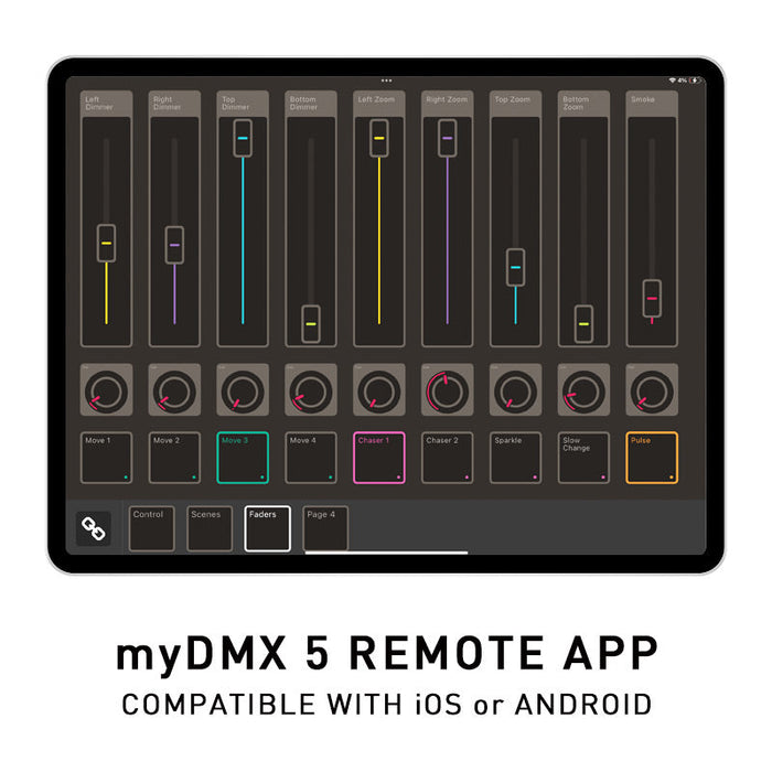 ADJ myDMX 5 - DMX Lighting Control Software for PC and Mac