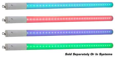 ADJ 's LED Pixel Color Tube 360 for Bright LED Displays