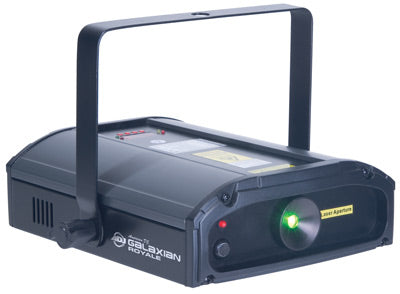 点灯OK◆AMERICAN DJ GALAXIAN レーザービーム マルチカラー ADJ Galaxian Royale Laser Projector - 500+ purple and green laser
