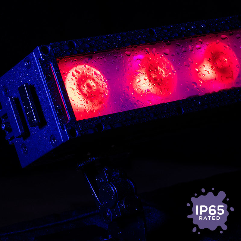 16 Pixel, 20W RGBAL+UV, Battery operated, IP65 LED Bar