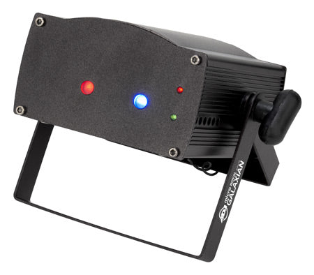 ADJ Micro Galaxian Laser Projector - Blue Red Beam Effects - Safe