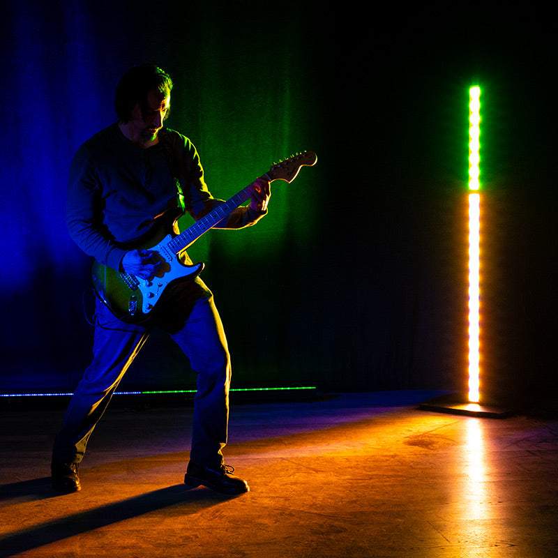 16 Pixel, 20W RGBAL+UV, Battery operated, IP65 LED Bar