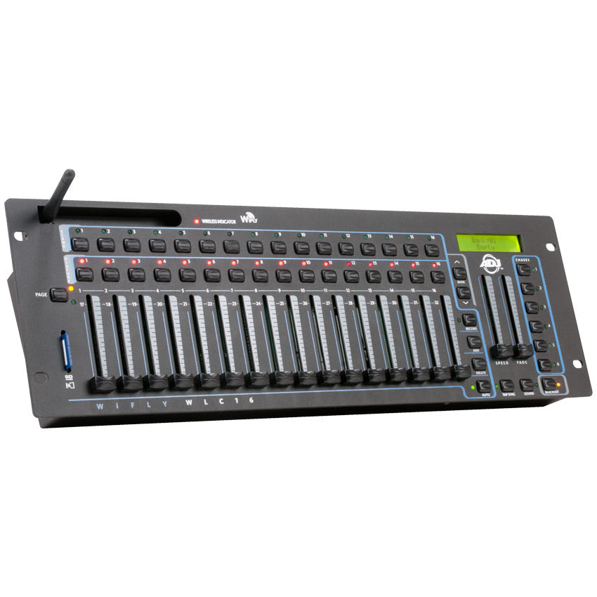 ADJ WiFly WLC16 Wireless DMX Controller - 512-Channel Wireless DMX