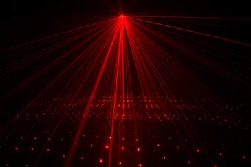 ADJ Micro Galaxian Laser Unit - Produces Over 200 R/G Beams