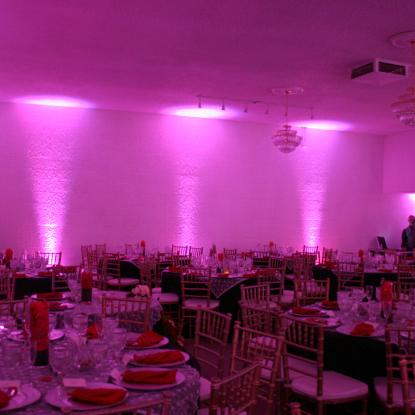 Compact, Low Profile RGB+UV par fixture