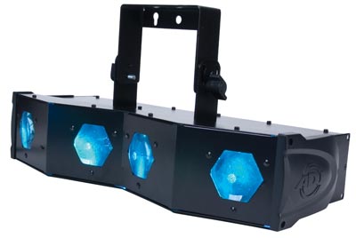 Majestic LED DMX-512 Moonflower that projects 184 razor sharp