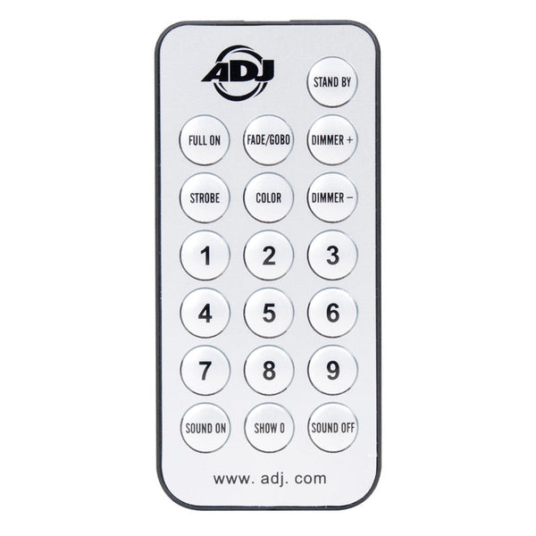 REMOTE FOR LED UV GO, PINSPOT LED PRO, I
