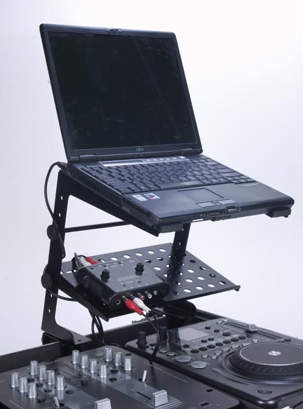 ADJ UNI LTS - Accu-Case Universal Laptop Stand For Use With Almost