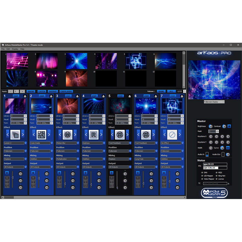 その他 Arkaos pro media master5 ArKaos Media Master Express (Boxed)