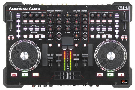 The American Audio VMS4.1 Channel Midi Controller, bundled with
