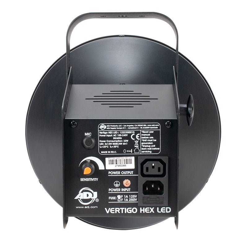 【VERTIGO HEX LED】 ADJ Lighting Vertigo HEX LED - VER254
