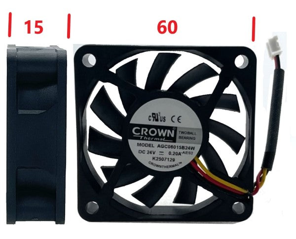 DC24V 6015 FAN FOR VINTAGE BAR