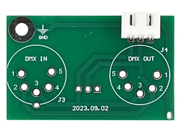 DMX PCB 5PIN FOR VIZ FX7